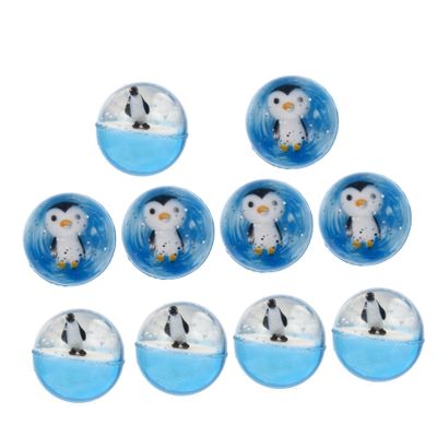 SUPVOX 10pcs Elastic Crystal Bouncy for Boy Girl Safe Synthetic Rubber Jumping for Indoor and for Parties and Classroom Rewards
