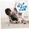 SUPVOX 10pcs Elastic Crystal Bouncy for Boy Girl Safe Synthetic Rubber Jumping for Indoor and for Parties and Classroom Rewards view 3