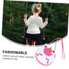 Healvian Chic Straddle Bag Unicorn Shape Zipper Closure Boys and Girls Cartoon Bag Unique Design for Girls view 2