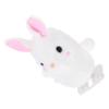 DECHOUS Clockwork Plush Bunny Toy Wind-up Hopping Rabbit for Boys and Girls Playtime for Parties and Indoor Fun Engaging Cartoon Animal Toy view 1