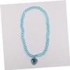 ERINGOGO Little Girls Jewelry Set Princess Necklace Bracelet Toddler Girls Toy Gems Jewelry Kit view 3