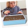 SOPOTUTU 1set Boy Girl Sand Painting Table Safe for Creative Play Versatile Sand Panel for Boys and Girls view 4