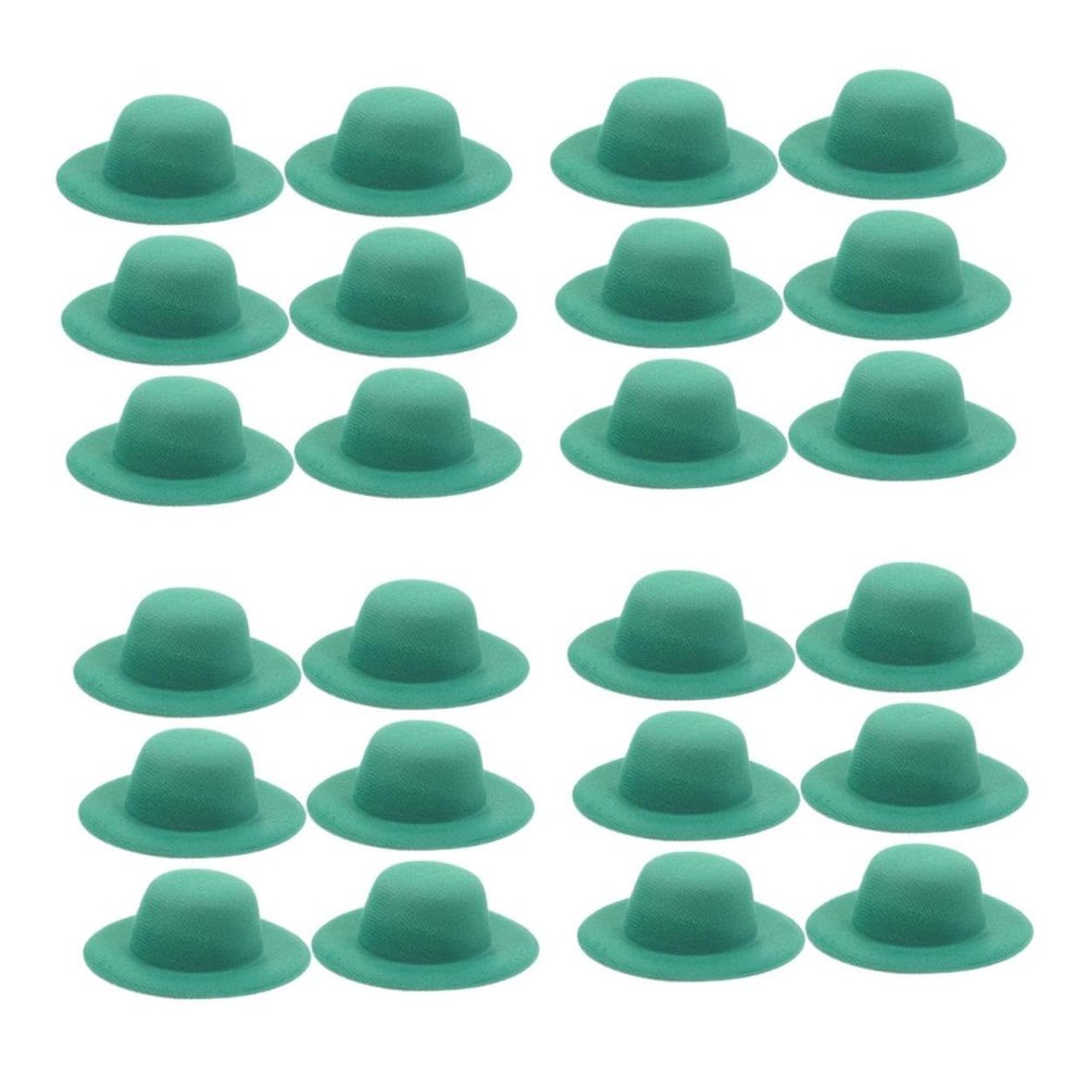 BESPORTBLE 12pcs Miniature Hats for Boy Girl Cute Tiny Cowgirl Hats for Doll Dress up and Craft Projects Party Supplies and Accessories