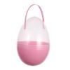 COMPUKAS Jumbo Plastic Easter Eggs with Handles Clear -shaped Buckets for Treats Surprises and Festive Decor and Interactive Play view 1