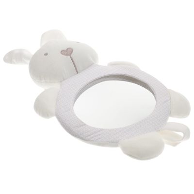 SUPVOX Cartoon Bunny Car Rearview Mirror Boy Girl Car Seat Accessory Safety Mirror for Rear Facing Seats