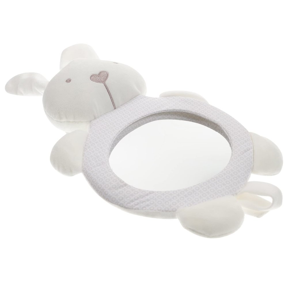 SUPVOX Cartoon Bunny Car Rearview Mirror Boy Girl Car Seat Accessory Safety Mirror for Rear Facing Seats