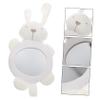 SUPVOX Cartoon Bunny Car Rearview Mirror Boy Girl Car Seat Accessory Safety Mirror for Rear Facing Seats view 4