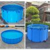 1m/3ft High Above Ground Swimming Pool, Summer Waves Pool/non Inflatable Pool for Ages 6 And Up & Adults, Outdoor Swim Spas Pools,Circular Koi Fish Pond, Backyard Water Storage Tank(3.5X1M/11.5X3.3FT/ view 2
