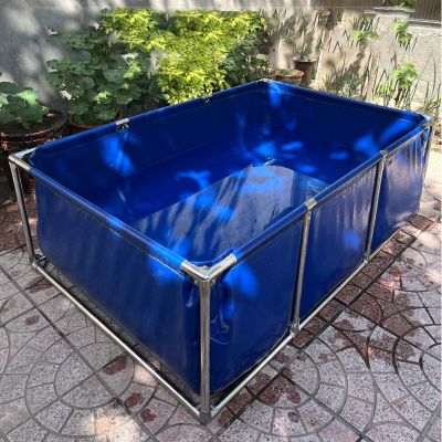 23'' 31'' High Frame Swimming Pools Above Ground, Rectangle Kids Pools for Backyard Non Inflatable, Splash Swimming Pool/ Summer Waves Pool for Piscinas Para Nios De 5 A 10 Aos(Height 31in/80cm lxw
