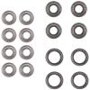 RC Car Accessories Compatible with Tamiya for TT-02 for TT-02D 1/10 RC Car Upgrade Parts Spare Replacement Accessories 16Pcs Ball Bearing Kit view 1