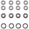 RC Car Accessories Compatible with Tamiya for TT-02 for TT-02D 1/10 RC Car Upgrade Parts Spare Replacement Accessories 16Pcs Ball Bearing Kit view 2