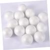 FONDOTIN 12pcs Solid Foam Balls White DIY Craft Material Boy Girl Ball Model for Preschool Kindergarten Projects view 4