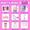 AGENTLAN Unicorn Gifts for Girls with Stuffed Animals, Kids Unicorn Toys with Plush Pet & Diary & Water Bottle, Birthday Gifts for Girl Ages 3 4 5 6 7 8 Years Old. view 2