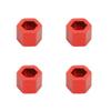 Alloy 7mm hex to 12mm Converter for Bigger Wheel, 9.5mm Thick for 1/18 Axial Yeti Jr. Can-Am Maverick(Navy Blue) view 3