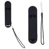 Remote Protective Cover for Nex Playground, Silicone Remote Case Cover with Lanyard Soft Anti-Slip Protective Accessories for Nex Playground Gaming System (Black) view 1