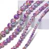 Flower Purple Sea Sediment Jasper Stone Beads 4-10mm Round Loose Spacer Beads For Making Beadings Crafts Accessories,Purple Sediment Jasper,6mm About 61pcs view 3