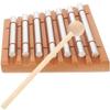 SUPVOX Classroom 7 Tone Strike Sound Tube: Wind Chime Percussion Instrument with Mallet view 1