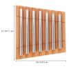 SUPVOX Classroom 7 Tone Strike Sound Tube: Wind Chime Percussion Instrument with Mallet view 4