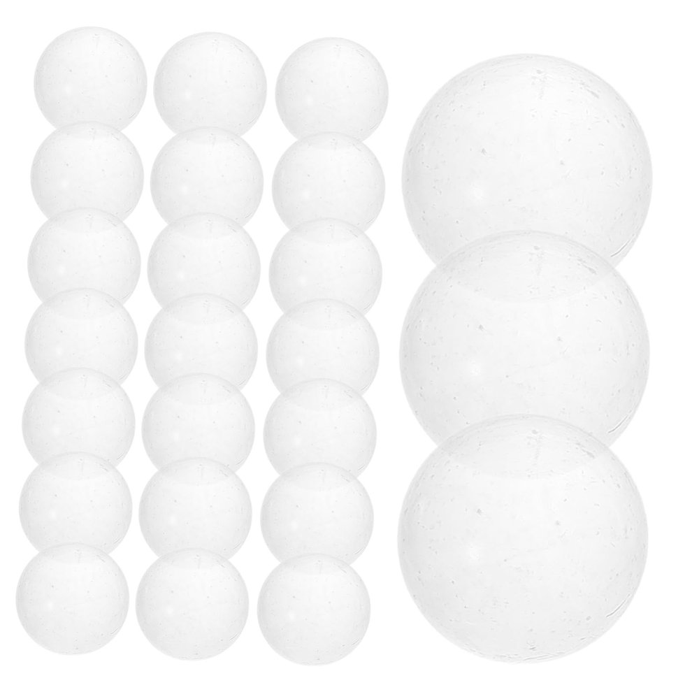 ERINGOGO 30pcs Glass Marbles for Games Decorative Round Beads for Crafts Smooth and Shiny Design for Chinese Checkers Accessories and Home Decor