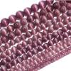1 Strand Purple Natural Cat Eye Stone Beads 4/6/8/10/12mm Round Loose Gemstone Bead For DIY Bracelet Necklace Making,Purple Cat Eye,10mm(approx 30pcs) view 1