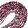 1 Strand Purple Natural Cat Eye Stone Beads 4/6/8/10/12mm Round Loose Gemstone Bead For DIY Bracelet Necklace Making,Purple Cat Eye,10mm(approx 30pcs) view 2