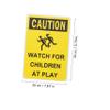 Cabilock Caution Sign for Business Street Iron Metal Sign for Road Safety Decor view 2