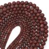 1 String Natural Red Sesame Stone Beads 4/6/8/10/12mm Jaspe Round Loose Bead For Making DIY Earring Bracelets Necklace,Red Sesame Stone,10mm(approx 32pcs) view 3