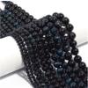 1 String Dark Blue Tiger Eye Stone Beads 4-12mm Natural Loose Bead For DIY Bracelet Necklace Making Accessories,Dark Blue Tiger Eye,12mm(approx 30pcs) view 3