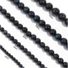 1 String Dark Blue Tiger Eye Stone Beads 4-12mm Natural Loose Bead For DIY Bracelet Necklace Making Accessories,Dark Blue Tiger Eye,12mm(approx 30pcs) view 4