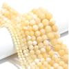 1 Strand 4/6/8/10/12mm Natural Stone Yellow Jade Beads Round Stone Beading Loose Gemstone For DIY Bracelet Necklace Making,Yellow Jade Beads,10mm view 4