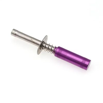 for Hsp 80103 1/10 Rc for Nitro for Buggy Truck Taiyo 15 Engine Parts Planes Helicopter for Spark Glow Plug Igniter Starter Ignition RC Upgrade Accessories(Purple)