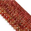 1 String Natural Red Chalcedony Stone Beads Round Gem Bead For Bracelet Beaded 4-12mm,Red Chalcedony,10mm(approx 32pcs) view 1