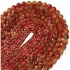 1 String Natural Red Chalcedony Stone Beads Round Gem Bead For Bracelet Beaded 4-12mm,Red Chalcedony,10mm(approx 32pcs) view 3