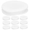 40pcs Plastic Piggy Bank Bottom Caps Money Jar Stoppers Round Piggy Bank Plugs for Most Savings Jars view 1