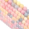 1 Strand Natural Morganite Stone Beads 6/8/10/12mm Smooth Round Loose Bead For DIY Bracelets Necklace Making,Morganite Stone,12mm(approx 30pcs) view 1