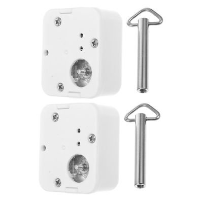 Cabilock 2pcs Musical Movement for Music Boxes Clockwork Mechanism with Winding Key Replacement Parts for Music Box Accessories for Crafting and