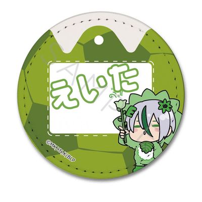 Blue Rock TV Anime Series 8 Leather Badge (Round) M PE