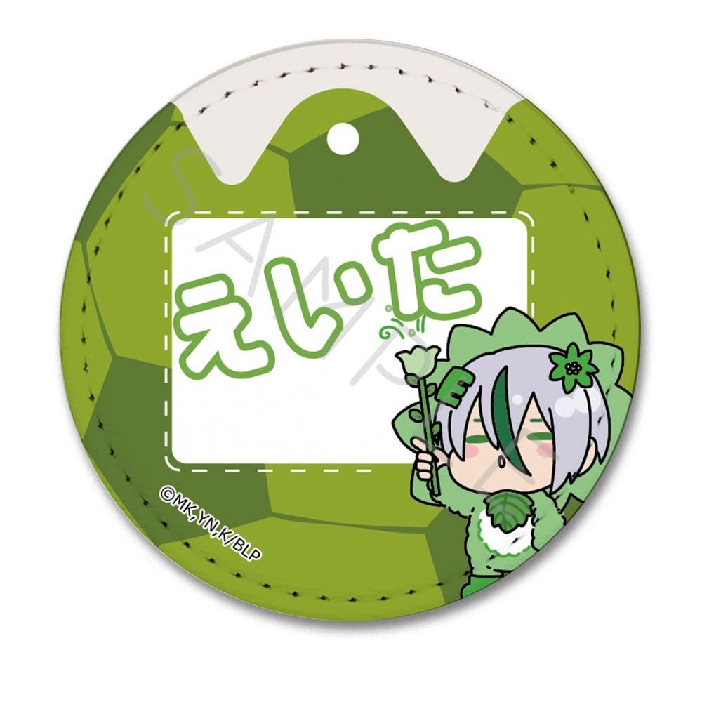 Blue Rock TV Anime Series 8 Leather Badge (Round) M PE