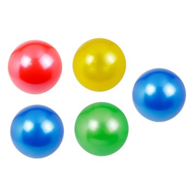Toddmomy 5pcs PVC Shimmer Kickball for Boys and Girls for Fun for Sports Events Catching and Throwing Skills Development Random Color