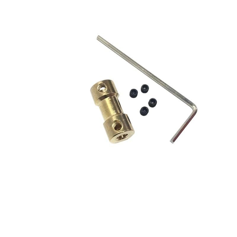 Copper Coupling, Motor Shaft Connector for Metal Models(3mm-5mm)