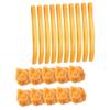 BESPORTBLE 3sets Artificial Props Chicken Popcorn Toy Realistic Fries Model for Kitchen Bar 20pcs*3 view 2