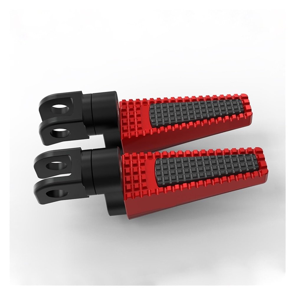 QCWLDKJRV Motorcycle Front Footrest Adjustable FootPegs Pedals Fit for BMW S1000XR 2X10 2014-2018 S1000 XR Floor Boards(Tyle 1 Red S1000XR)