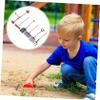 DECHOUS 6pcs Farm Tool Set Realistic Simulation Play Set for Boys and Girls Table Decor Landscape Accessory view 3