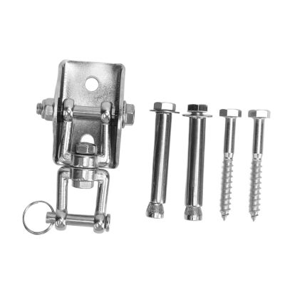 360 Degree Rotating Swing Hanger, Stainless Steel Swing Hook for Hammock Chair Punching Bag with Swing Hardware, Suitable for Indoor Outdoor Playground