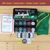 Poker Chips - Poker Chips 200 Set | Chips for Texas Holdem 200 Pieces, Texas Hold'em 200 Chips Set, Multi-Functional Wear-Resistant Professional Game for Craps Home Parties Travel Accessories view 2