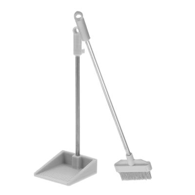 BATHVEVE Miniature Cleaning Tools Set Scale Dollhouse Broom and Dustpan Fine Detailing and Durable Construction for Realistic Playhouse Decor Compact and Portable Cleaning Props