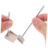 BATHVEVE Miniature Cleaning Tools Set Scale Dollhouse Broom and Dustpan Fine Detailing and Durable Construction for Realistic Playhouse Decor Compact and Portable Cleaning Props view 3