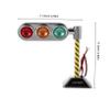 MAGICLULU Mini Traffic Light Ornament for Car Interior Led Stop Light Decor Easy Install Unique Room Decor view 2