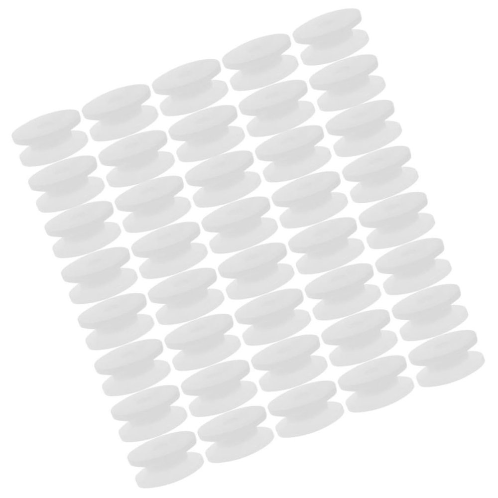 Abaodam 50pcs Plastic Pulley Gears for Model Toys Material for Toy Cars and Easy to Use Great Crafting Accessories