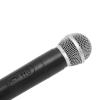 Simulated Microphone Prop Model Realistic Karaoke Toy Microphone for Kids Plastic Lightweight Design for Cosplay and Playtime Black view 3